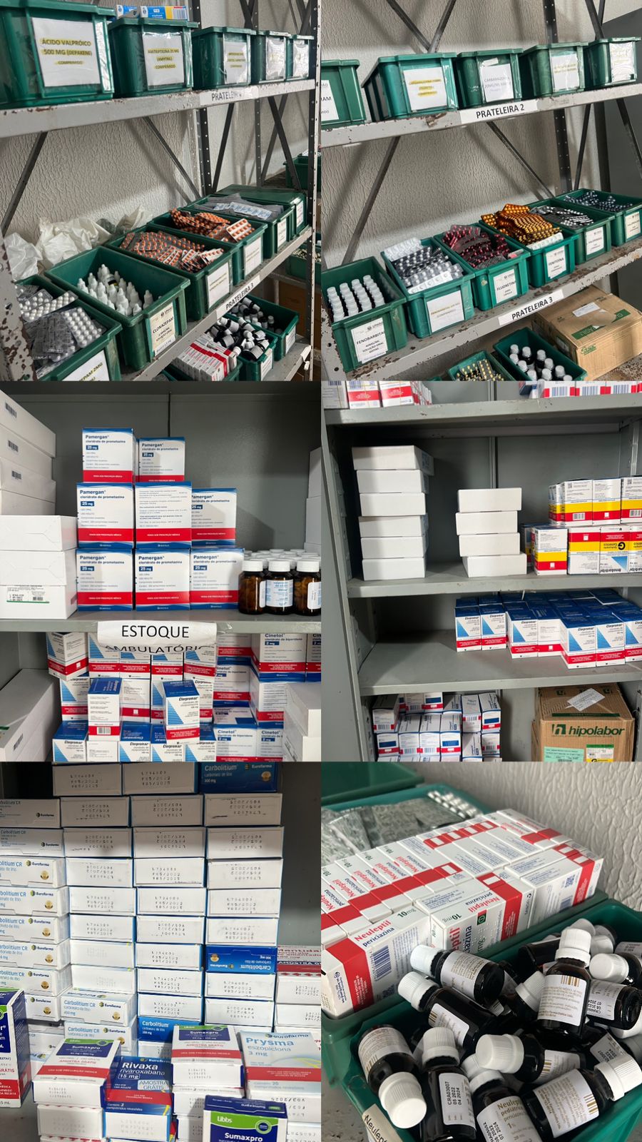 Farmácia abastecida